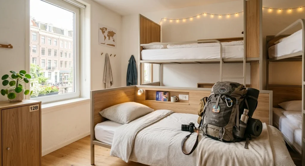 Budget hostel accommodation for cheap travel planning